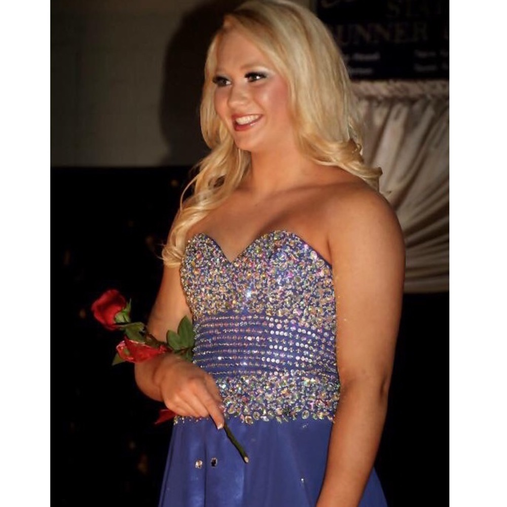 Ritzee Original Royal Blue Prom/Pageant. Size 6